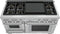 Dual Fuel Professional Range 60'' Pro Grand® Commercial Depth