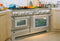 Dual Fuel Professional Range 60'' Pro Grand® Commercial Depth