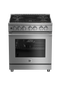 30" Stainless Steel Pro-Style Dual Fuel Range