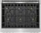 Gas Professional Range 36'' Pro Grand® Commercial Depth