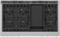 Gas Professional Range 48'' Pro Grand® Commercial Depth