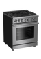 30" Stainless Steel Pro-Style Gas Range