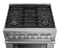 30" Stainless Steel Pro-Style Gas Range