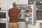 21 Cu. Ft. Counter-Depth 4-Door French Door Refrigerator