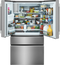 26 Cu. Ft. Standard-Depth 4-Door French Door Refrigerator