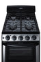 20" Wide Gas Range