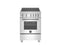 24 inch Induction Range, 4 Heating Zones, Electric Oven