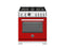 30 inch All Gas Range, 4 Brass Burners