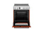30 inch Induction Range, 4 Heating Zones, Electric Self-Clean Oven