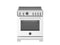 30 inch Induction Range, 4 Heating Zones, Electric Self-Clean Oven