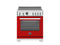 30 inch Induction Range, 4 Heating Zones, Electric Self-Clean Oven