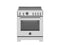 30 inch Induction Range, 4 Heating Zones, Electric Self-Clean Oven
