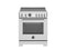 30 inch Induction Range, 4 Heating Zones, Electric Self-Clean Oven