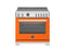 36 inch Induction Range, 5 Heating Zones and Cast Iron Griddle, Electric Self-Clean Oven