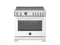 36 inch Induction Range, 5 Heating Zones and Cast Iron Griddle, Electric Self-Clean Oven