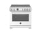 36 inch Induction Range, 5 Heating Zones and Cast Iron Griddle, Electric Self-Clean Oven