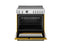 36 inch Induction Range, 5 Heating Zones and Cast Iron Griddle, Electric Self-Clean Oven