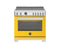 36 inch Induction Range, 5 Heating Zones and Cast Iron Griddle, Electric Self-Clean Oven