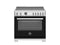 36 inch Induction Range, 5 Heating Zones and Cast Iron Griddle, Electric Self-Clean Oven