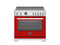 36 inch Induction Range, 5 Heating Zones and Cast Iron Griddle, Electric Self-Clean Oven