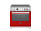36 inch Induction Range, 5 Heating Zones and Cast Iron Griddle, Electric Self-Clean Oven