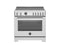 36 inch Induction Range, 5 Heating Zones and Cast Iron Griddle, Electric Self-Clean Oven