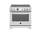 36 inch Induction Range, 5 Heating Zones and Cast Iron Griddle, Electric Self-Clean Oven