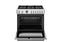 36 inch Dual Fuel Range, 6 Brass Burners and Cast Iron Griddle, Electric Self-Clean Oven