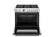 36 inch Dual Fuel Range, 6 Brass Burners and Cast Iron Griddle, Electric Self-Clean Oven