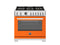36 inch All Gas Range, 6 Brass Burners and Cast Iron Griddle