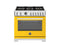 36 inch All Gas Range, 6 Brass Burners and Cast Iron Griddle