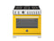 36 inch All Gas Range, 6 Brass Burners and Cast Iron Griddle