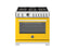 36 inch All Gas Range, 6 Brass Burners and Cast Iron Griddle