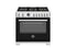 36 inch All Gas Range, 6 Brass Burners and Cast Iron Griddle