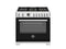36 inch All Gas Range, 6 Brass Burners and Cast Iron Griddle
