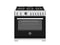 36 inch All Gas Range, 6 Brass Burners and Cast Iron Griddle