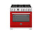 36 inch All Gas Range, 6 Brass Burners and Cast Iron Griddle