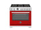 36 inch All Gas Range, 6 Brass Burners and Cast Iron Griddle
