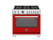 36 inch All Gas Range, 6 Brass Burners and Cast Iron Griddle