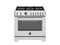 36 inch All Gas Range, 6 Brass Burners and Cast Iron Griddle