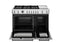 48 inch Dual Fuel Range, 6 Brass Burners and Griddle, Electric Self-Clean Oven