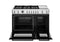 48 inch Dual Fuel Range, 6 Brass Burners and Griddle, Electric Self-Clean Oven