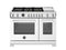 48 inch All-Gas Range 6 Brass Burners and Griddle