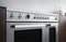 48 inch Induction Range, 6 Heating Zones and Cast Iron Griddle, Electric Self-Clean Oven