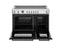 48 inch Induction Range, 6 Heating Zones and Cast Iron Griddle, Electric Self-Clean Oven