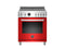 30 inch Induction Range, 4 Heating Zones, Electric Self-Clean Oven