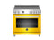 36 inch Induction Range, 5 Heating Zones, Electric Self-Clean Oven