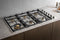 36 Drop-in Gas Cooktop 6 brass burners