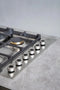 36 Drop-in Gas Cooktop 6 brass burners