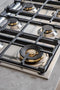 36 Drop-in Gas Cooktop 6 brass burners